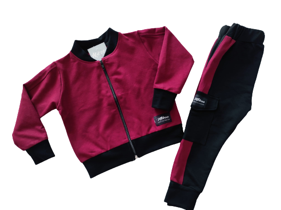 Dres_dla_chłopca_dual_color_bordo_Mikoo Kids.jpg